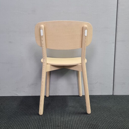 Dining Chair Timber Ash Wood - SOLD - Image 4