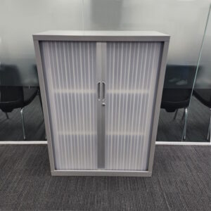 Tambour Door Cabinet - 900W x 1200H x 460D - 1 available
