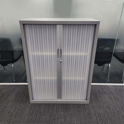 Tambour Door Cabinet - 900W x 1200H x 460D - 1 available