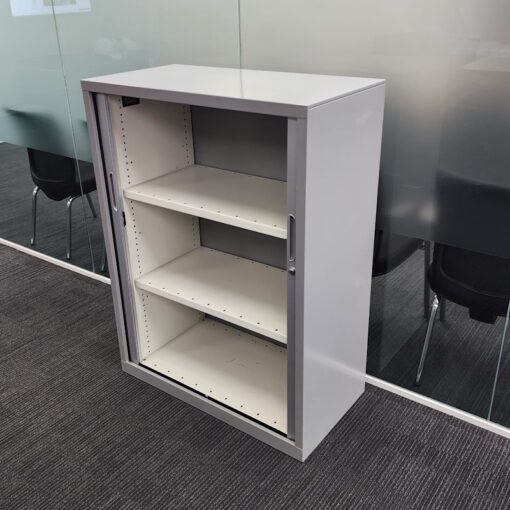 Tambour Door Cabinet - 900W x 1200H x 460D - 1 available - Image 2