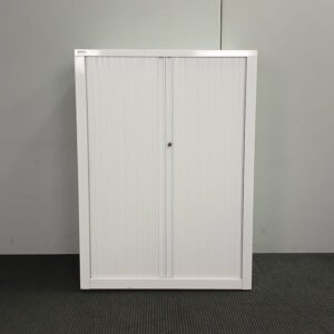 Tambour Door Cabinet Schiavello - 910W x 1200H x 510D - 2 available