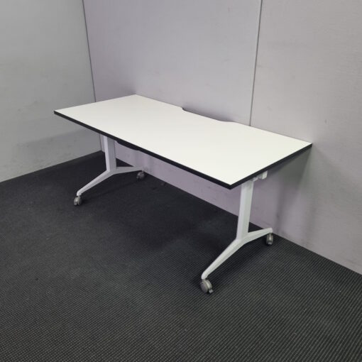 Flip Top Meeting Table - 1600 x 750 - SOLD - Image 4