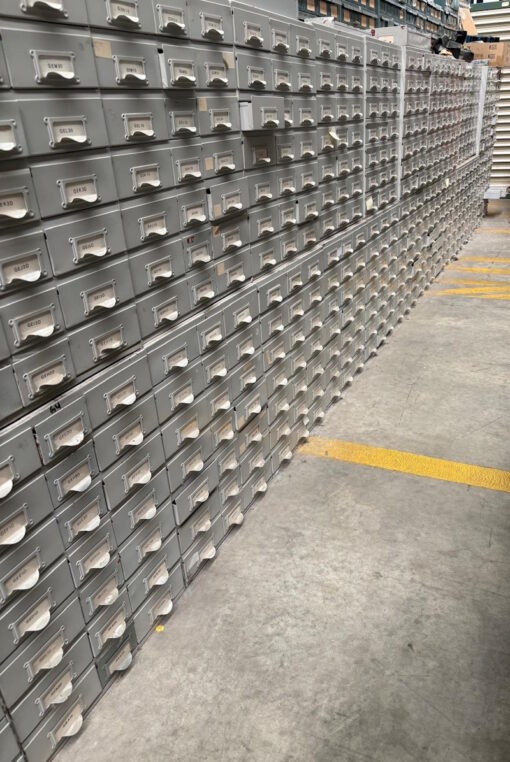 Vintage Steel Storage / Tool Cabinet 21 Drawers - 20 available - Image 5