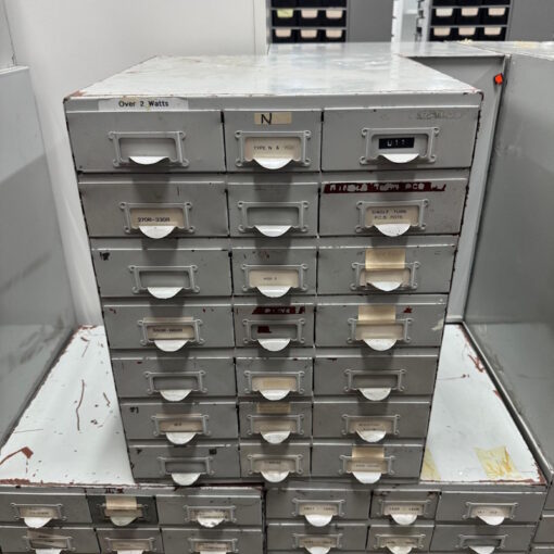 Vintage Steel Storage / Tool Cabinet 21 Drawers - 20 available - Image 2