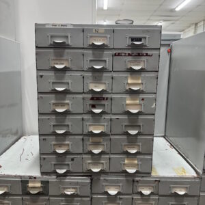 Vintage Steel Storage / Tool Cabinet 21 Drawers - 16 available