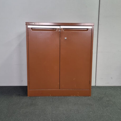 Stationery Cabinet 920W x 1000H x 460D Brownbuilt - SOLD