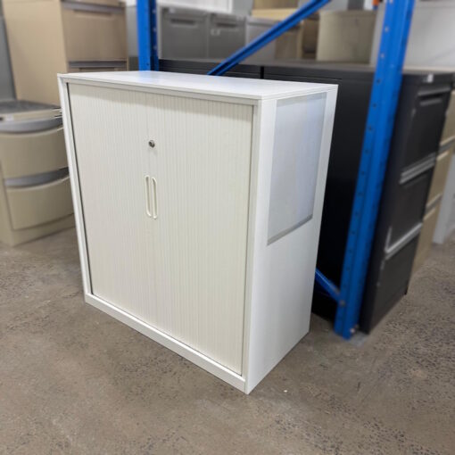 Tambour Door Cabinet – 900W x 975H x 450D - 1 available - Image 3