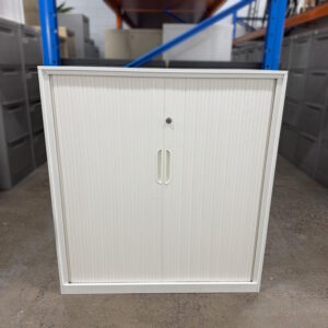 Tambour Door Cabinet – 900W x 975H x 450D - 1 available