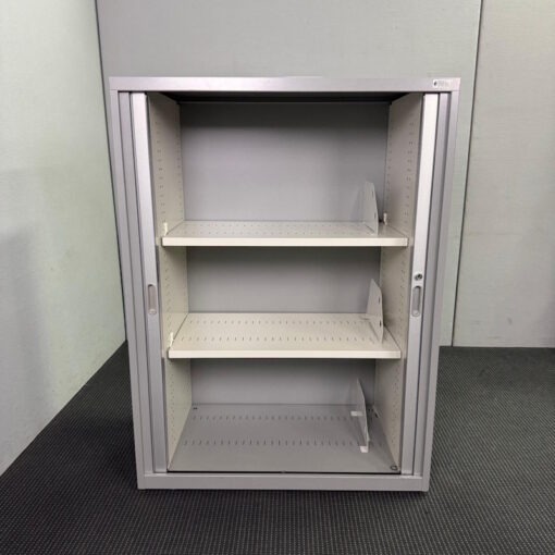 Tambour Door Cabinet - 900W x 1220H x 500D - 2 available - Image 4