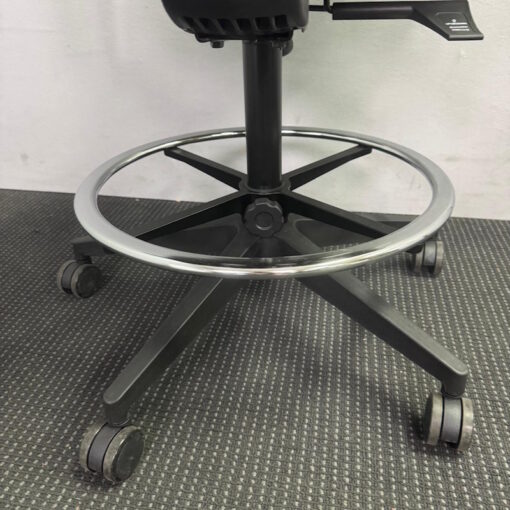 Mesh Back Task High Drafting Chair - 2 available - Image 7