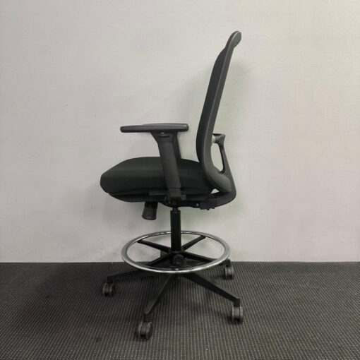 Mesh Back Task High Drafting Chair - 2 available - Image 3