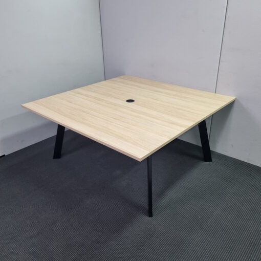 Square Boardroom Table - 1600 x 1600 - 1 available - Image 2