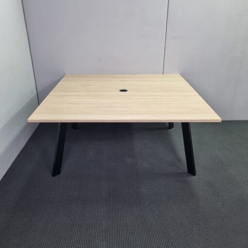 Square Boardroom Table - 1600 x 1600 - 1 available - Image 3