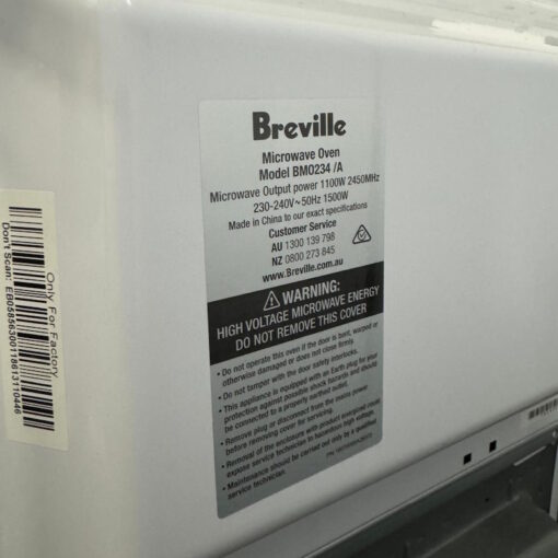 Breville The Big Easy BMO234 Microwave - 1 available - Image 7