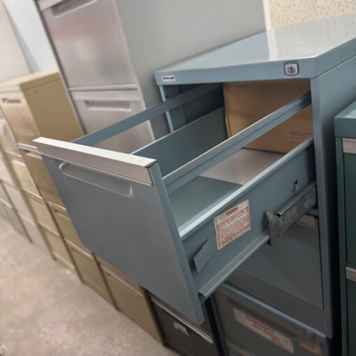 2 Drawer Filing Cabinet Hi-Strength - 2 available - Image 3