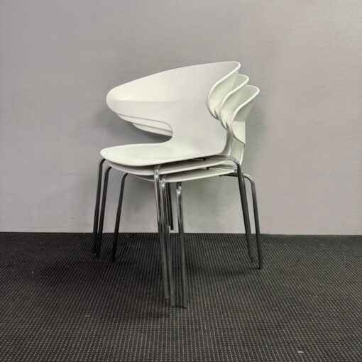 Italian Stackable Chair by Cristian Gori - 6 available