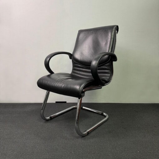 Leather Boardroom Meeting Waiting Chair - 19 available