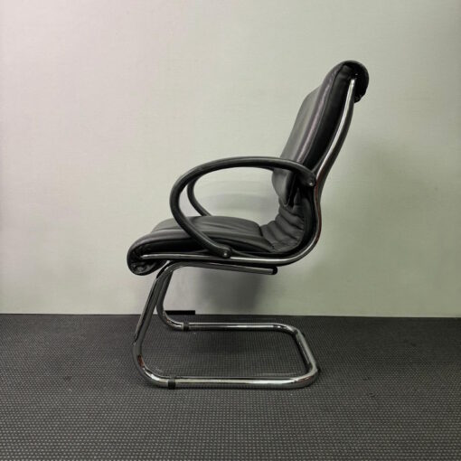 Leather Boardroom Meeting Waiting Chair - 19 available - Image 3