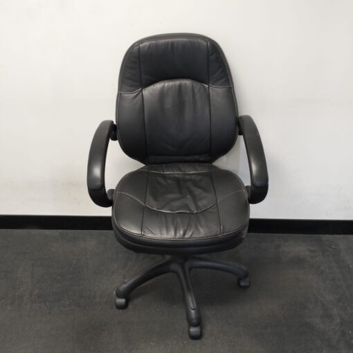 Black Office Chair - 2 available - Image 2