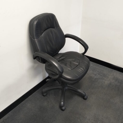 Black Office Chair - 2 available - Image 3