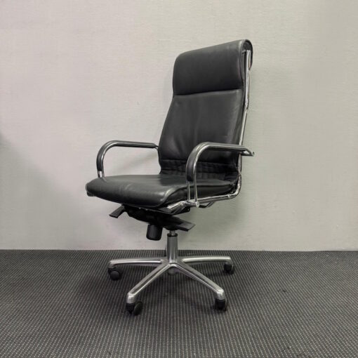 Sitland Leather Boardroom Chair - 19 available - Image 2