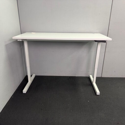 Manual Height Adjustable Desk 1500 x 700 - 1 available - Image 4