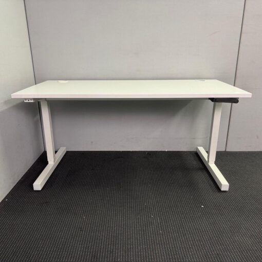 Manual Height Adjustable Desk 1500 x 700 - 1 available - Image 2
