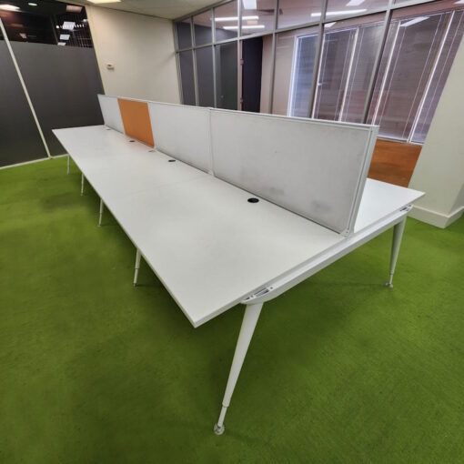 8 Person Desk - 4800 x 1665 - 1 available