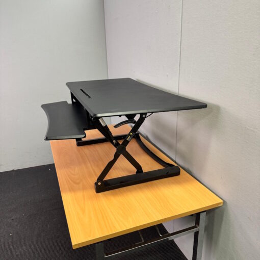 Sit Stand Desk Black 1180W - 4 available - Image 6