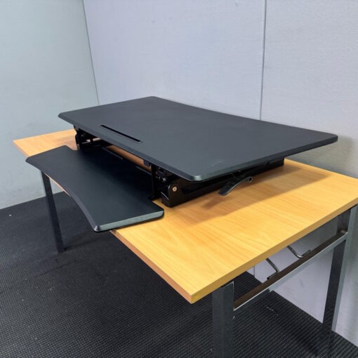Sit Stand Desk Black 1180W - 4 available - Image 4