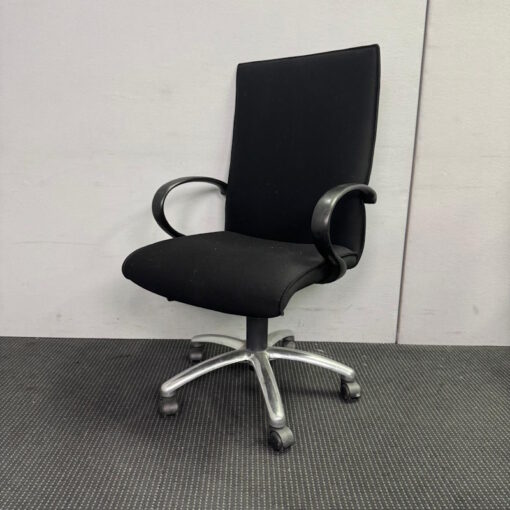 Black Office Chair - 2 available - Image 2