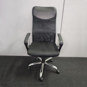 High Back Black Office Chair - 2 available