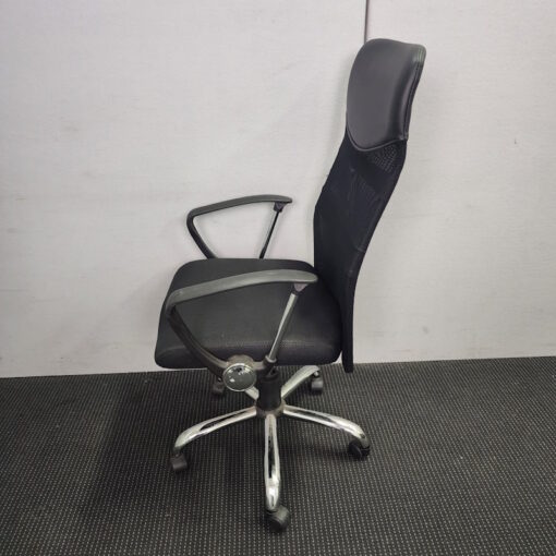 High Back Black Office Chair - 2 available - Image 3