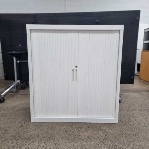 Tambour Door Cabinet – 900W x 975H x 460D - 1 available