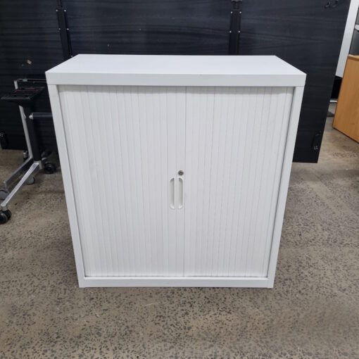 Tambour Door Cabinet – 900W x 975H x 460D - 1 available - Image 3