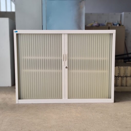 Tambour Door Cabinet Bosco - 1200W x 890H x 480D - 2 available