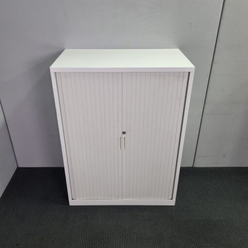 Tambour Door Cabinet - 900W x 1200H x 500D - SOLD - Image 2
