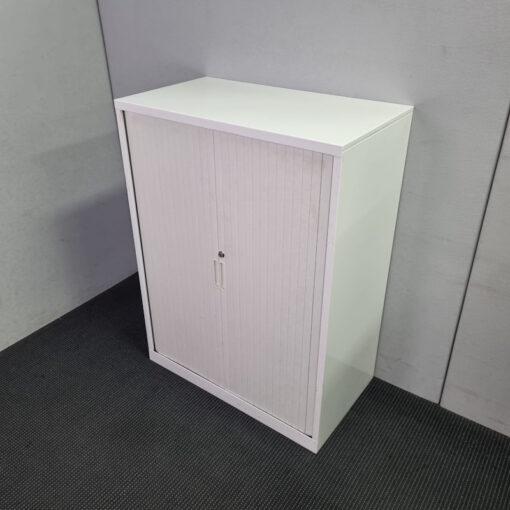 Tambour Door Cabinet - 900W x 1200H x 500D - SOLD - Image 3