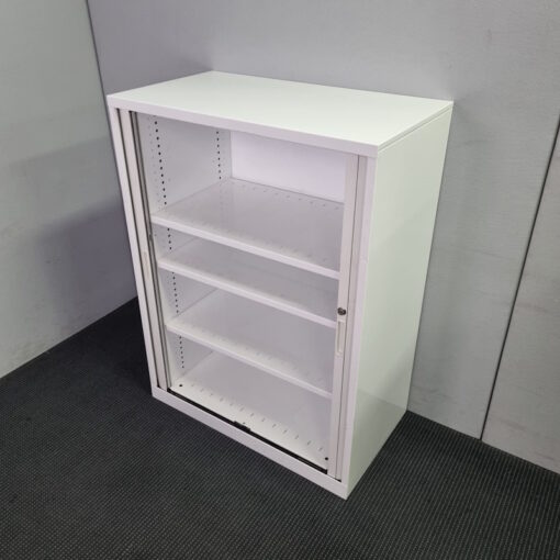 Tambour Door Cabinet - 900W x 1200H x 500D - SOLD - Image 5
