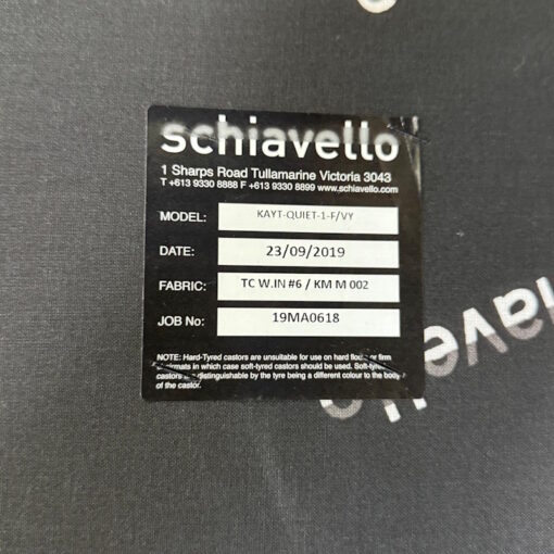 Schiavello Kayt Quiet Highback Single Seater - 2 available - Image 4