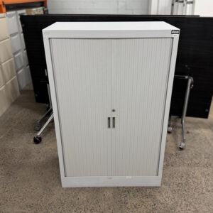 Tambour Door Cabinet Planex - 900W x 1360H x 500D - 4 available