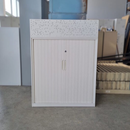 Tambour Door Cabinet with Planter Box - 900W x 1200H x 450D - 3 available - Image 2