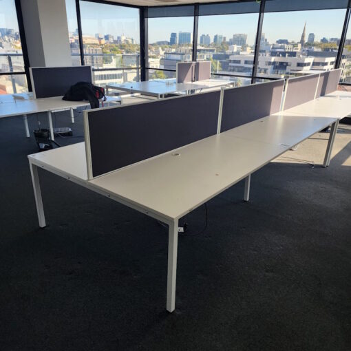 4 Person Desk - 3 sizes - 4 available