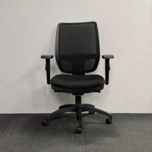 Mesh Back Black Office Chair by Krost - 4 available