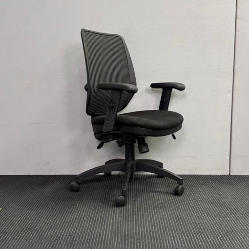Mesh Back Black Office Chair - 3 available - Image 2