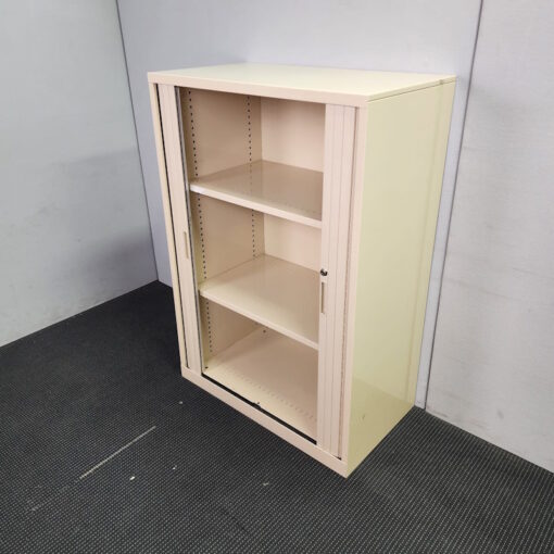 Tambour Door Cabinet - 900W x 1300H x 500D - 3 available - Image 3