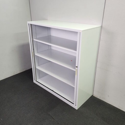 Tambour Door Cabinet – 1200W x 1300H x 500D - 1 available - Image 3