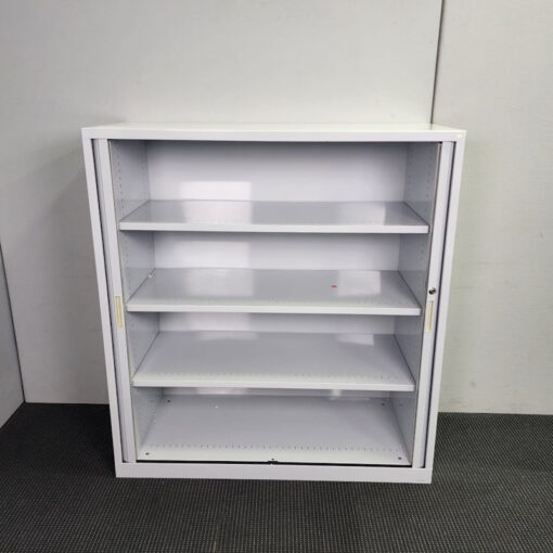 Tambour Door Cabinet – 1200W x 1300H x 500D - 1 available - Image 4