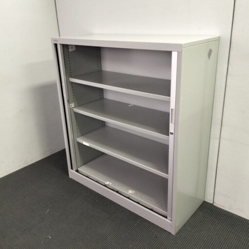 Tambour Door Cabinet – 1200W x 1330H x 475D - 1 available - Image 4