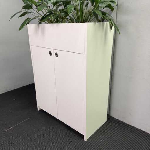 Stationery Cupboard with Planter Box - 900W x 450D x 1200H - 8 available - Image 3